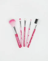 Set de  brochas de maquillaje "choose happy"