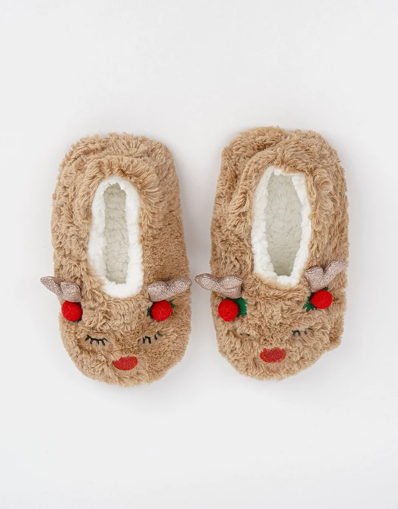 Pantuflas de reno