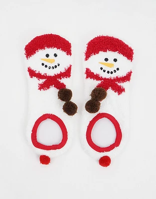 Pantuflas de snowman