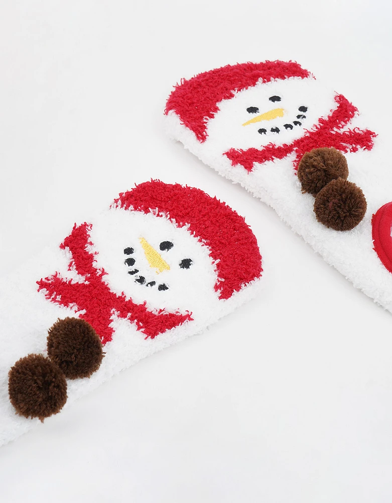 Pantuflas de snowman