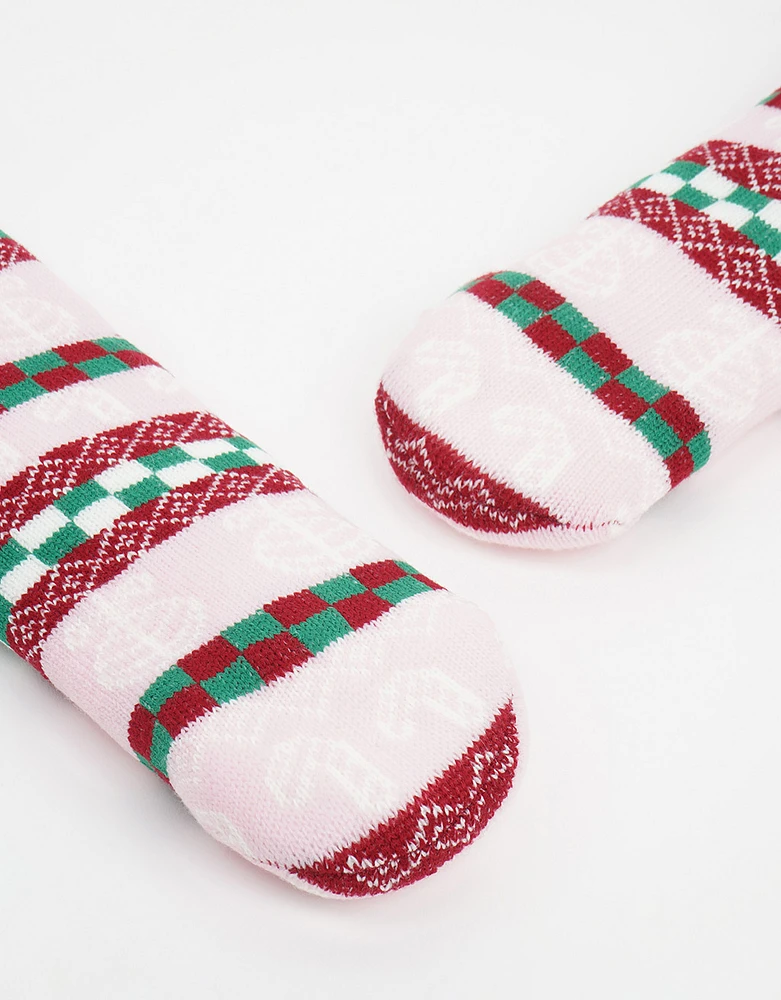 Pantuflas navideñas