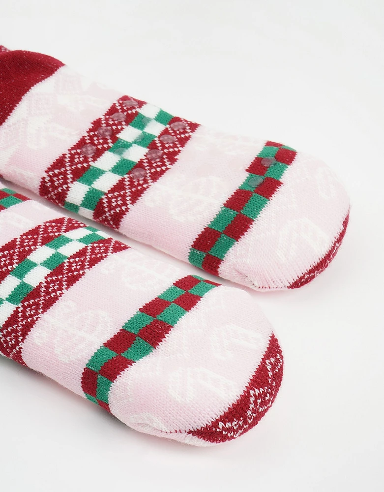 Pantuflas navideñas