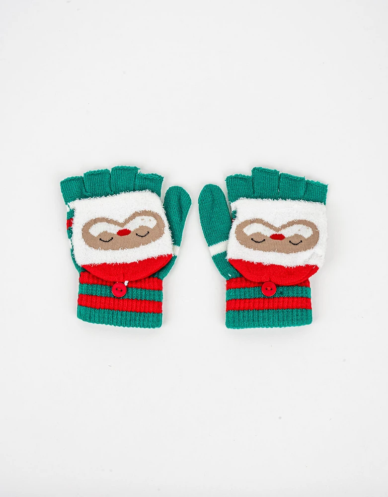 Guantes de papa noel