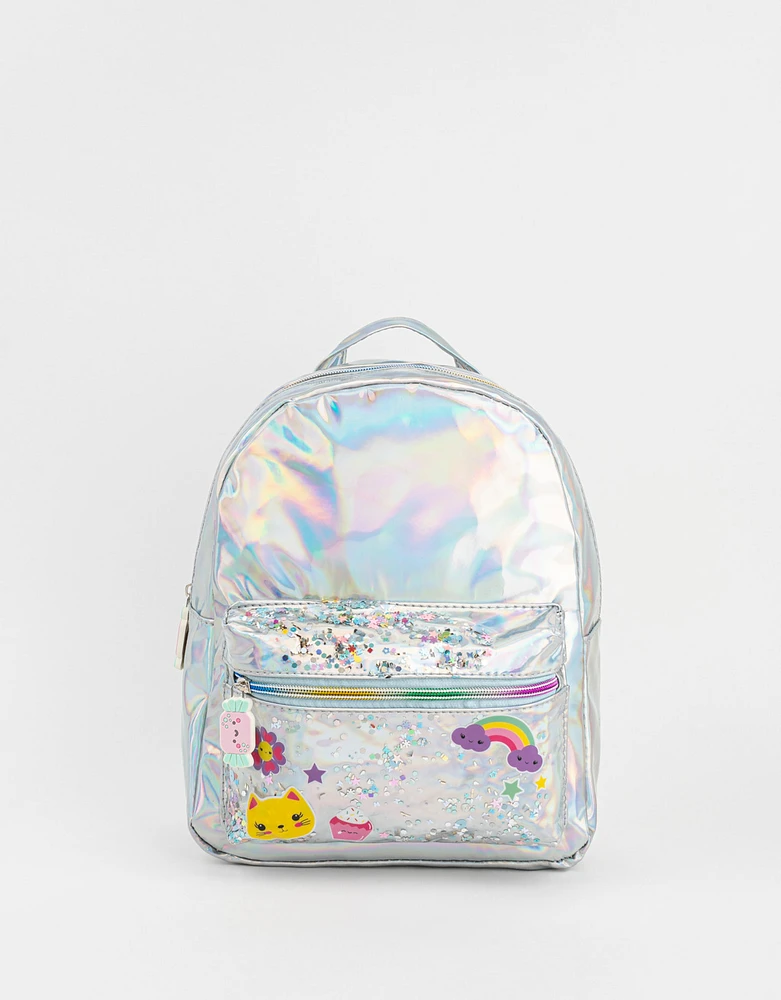 Mochila con confetti