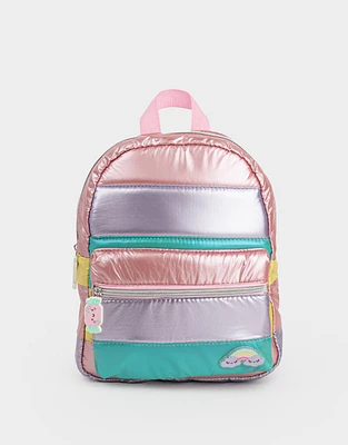 Mochila infantil rayada