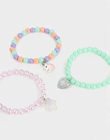 Set de pulseras kids unicornio