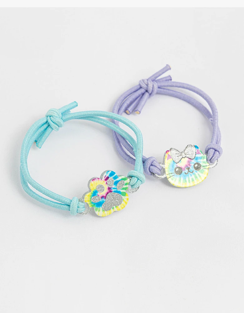 Set de pulseras de gatito