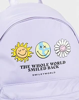 Mochila con bolsillo "smiley"