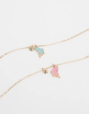 Collares para compartir con mariposa