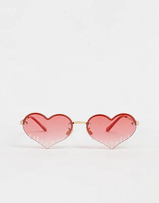 Lentes con forma de corazón