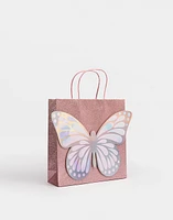 Bolsa mediana con mariposa