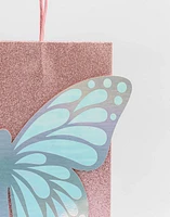 Bolsa mediana con mariposa