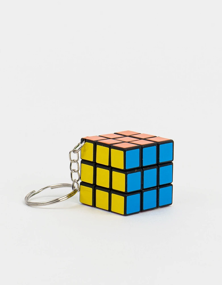 Llavero de cubo rubik