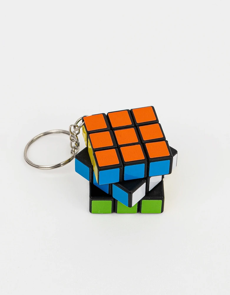 Llavero de cubo rubik