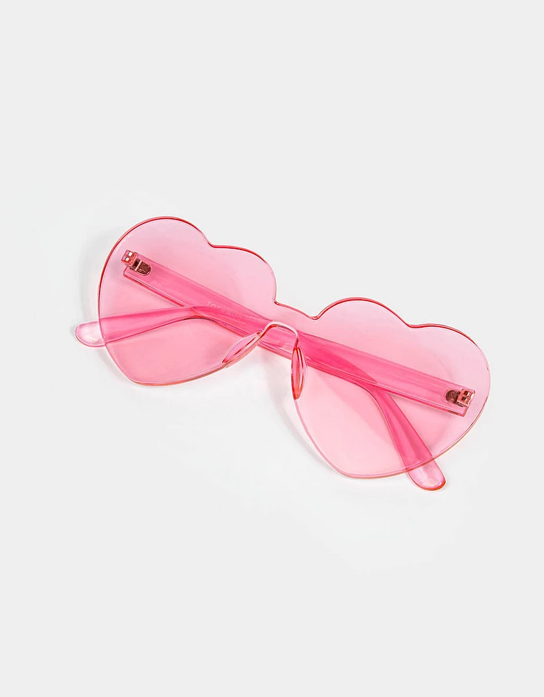 Lentes con forma de corazón