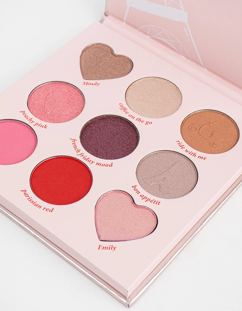 Paleta de sombras "emily in paris"