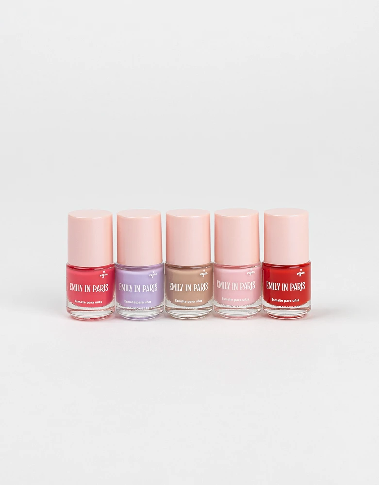 Set de esmaltes "emily in paris"