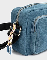 Bolsos cruzados de denim