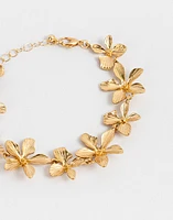 Pulsera con flores