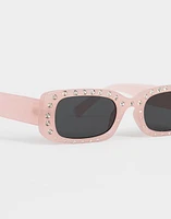 Lentes de sol con strass