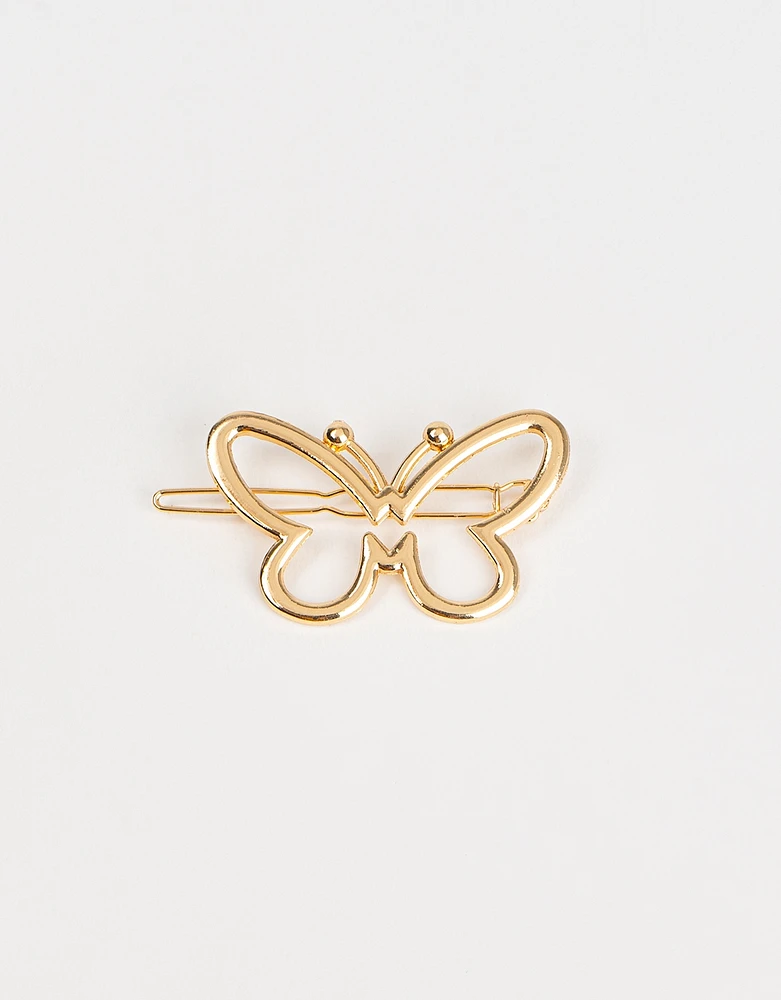 Broche con mariposa