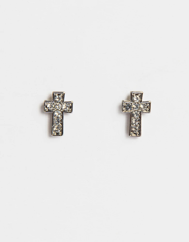 Aretes con cruz