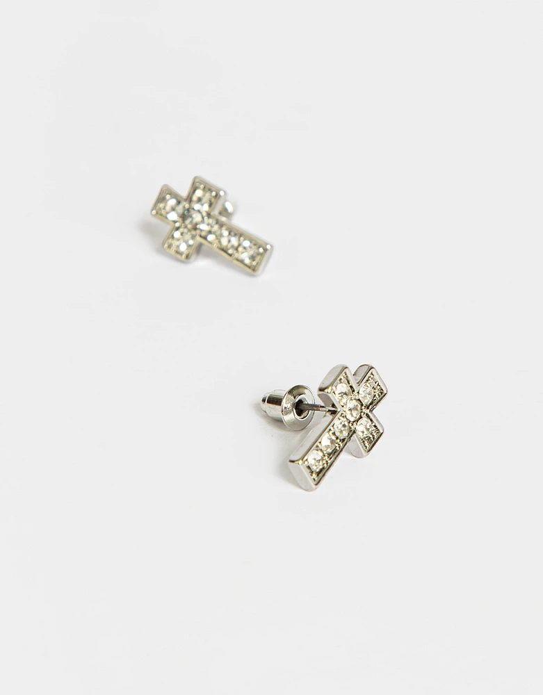 Aretes con cruz