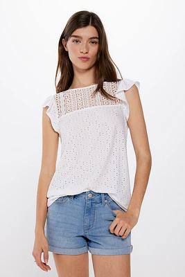 T-shirt Lace Círculos