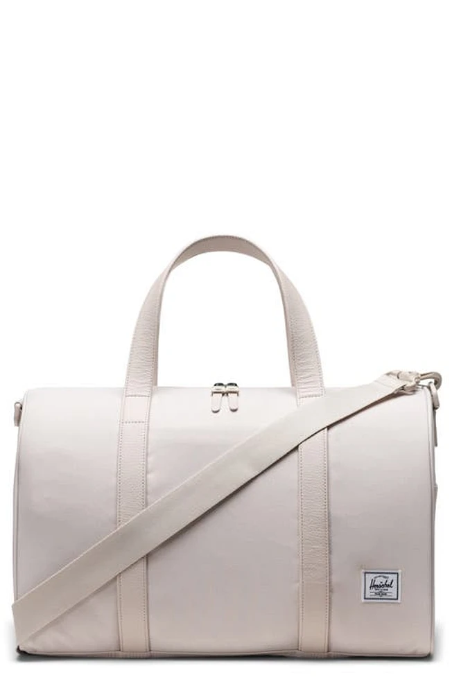 Herschel Supply Co. Novel Recycled Polyester Carry-On Duffle Bag in Moonbeam at Nordstrom