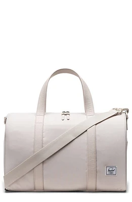 Herschel Supply Co. Novel Recycled Polyester Carry-On Duffle Bag in Moonbeam at Nordstrom