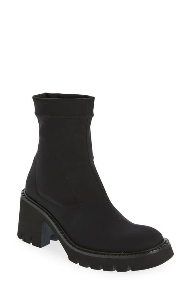 Pedro Garcia Zilia Lug Chelsea Boot Black 2-Way Stretch at Nordstrom,