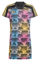 adidas Kids' Tiro Short Sleeve Dress Black/Spark/Magenta/Blue at