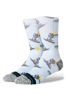 Stance Later Gator Crew Socks Lightblue at Nordstrom,