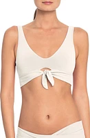 Robin Piccone Ava Knot Front Bikini Top at Nordstrom,