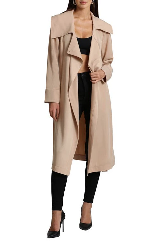 Avec Les Filles Drape Trench Coat at Nordstrom,