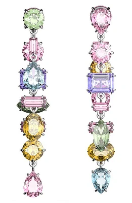 Swarovski Gema Asymmetric Front/Back Earrings in Multicolored at Nordstrom