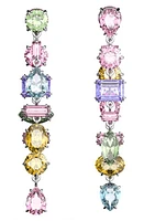 Swarovski Gema Asymmetric Front/Back Earrings in Multicolored at Nordstrom