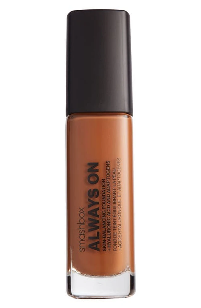 Smashbox Always On Skin-Balancing Foundation with Hyaluronic Acid & Adaptogens in D10W at Nordstrom