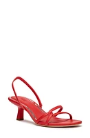 PAIGE Fiona Slingback Kitten Heel Sandal Candy Red at Nordstrom,