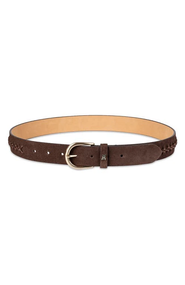 Sam Edelman Suede Belt Brown at Nordstrom,