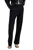 MANGO Extended Tabl Pants Black at Nordstrom,