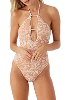 O'Neill Roam Slow Santa Cruz One-Piece Swimsuit Toasted Nut at Nordstrom,