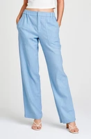 WAYF Daylight Wide Leg Linen Blend Pants at Nordstrom,