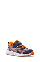 Saucony Kids' Flash A/C 2.0 Sneaker in Navy/Orange at Nordstrom, Size 6 M