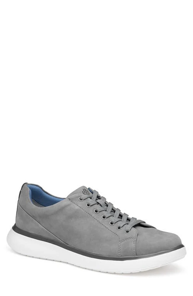 Johnston & Murphy Oasis Lace-to-Toe Sneaker Gray Nubuck at Nordstrom,