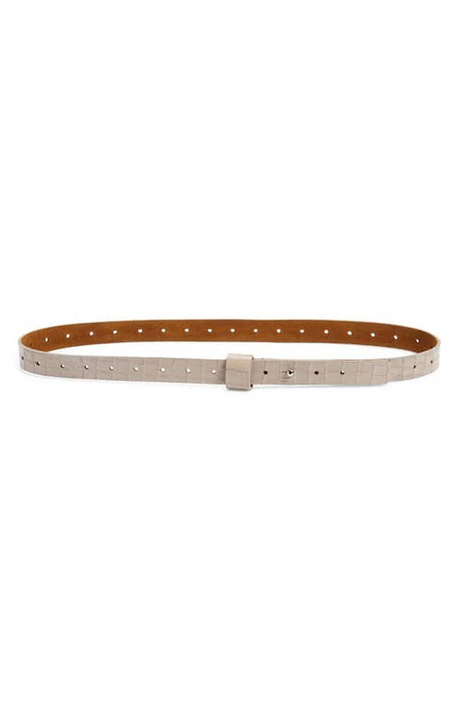 Ada Iris Leather Belt in Vogue Croco at Nordstrom