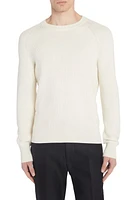 TOM FORD Textured Stitch Wool & Silk Crewneck Sweater at Nordstrom, Us