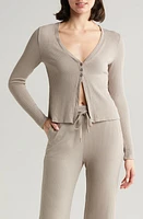 Beyond Yoga Well Traveled Cardigan Birch at Nordstrom,