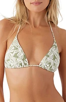 O'Neill Saltwater Venice Essentials Triangle Bikini Top at Nordstrom,