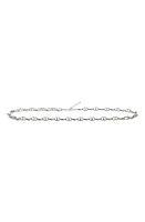 MANGO Metal Chain Belt in Silver at Nordstrom, Size Medium